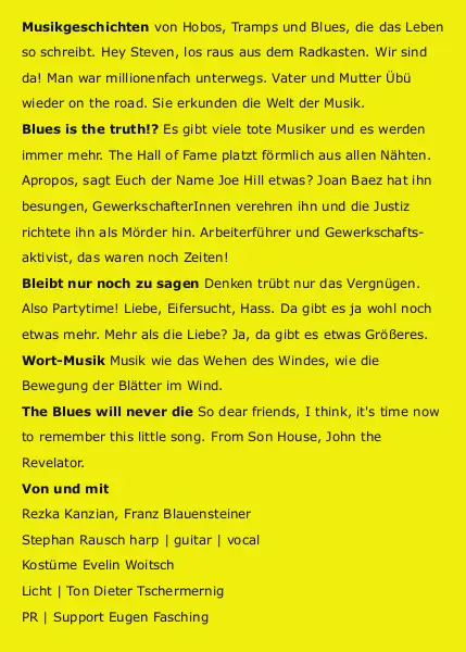 Info zu Der Klassenabend im werkraumtheater
